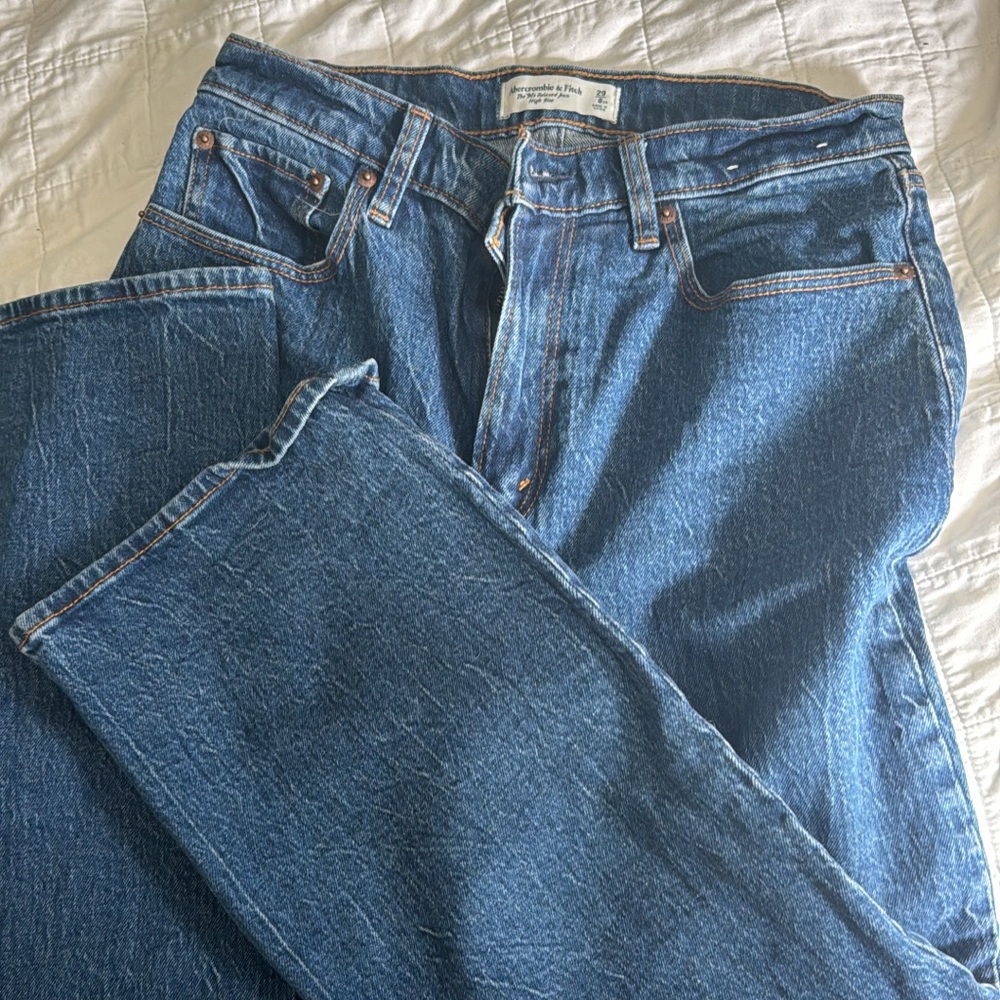 90s relaxed Jean High rise